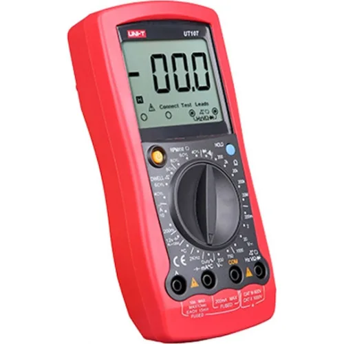 Uni-T Ψηφιακό Πολύμετρο με Buzzer με Μέτρηση AC / DC / Αντίστασης UT107