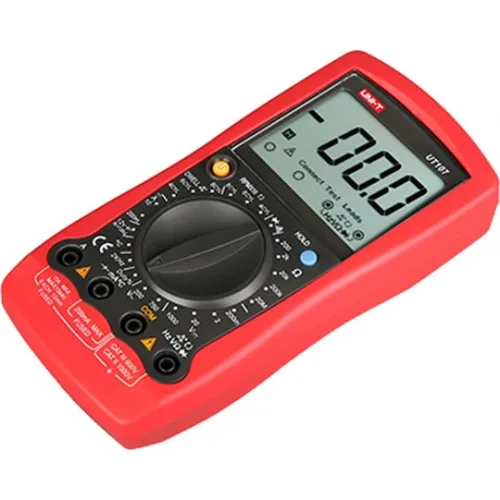 Uni-T Ψηφιακό Πολύμετρο με Buzzer με Μέτρηση AC / DC / Αντίστασης UT107