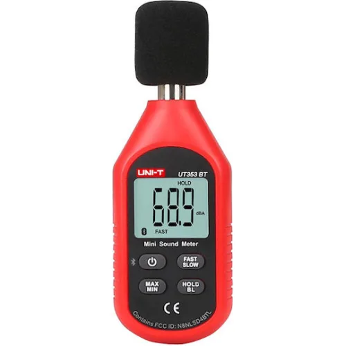 UNI-T ψηφιακό ντεσιμπελόμετρο UT353BT, 30-130dB, Bluetooth