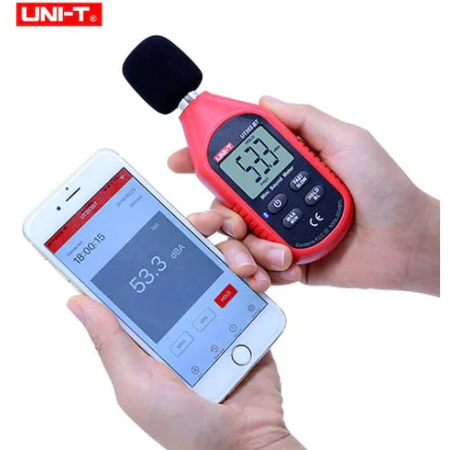 UNI-T ψηφιακό ντεσιμπελόμετρο UT353BT, 30-130dB, Bluetooth