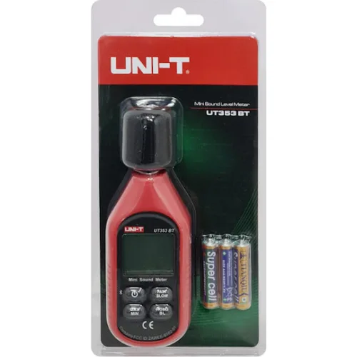 UNI-T ψηφιακό ντεσιμπελόμετρο UT353BT, 30-130dB, Bluetooth