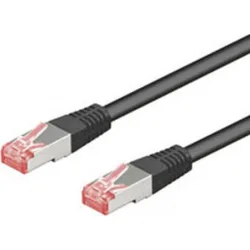 Goobay S/FTP Cat.6 Καλώδιο Δικτύου Ethernet χωρίς ακροδέκτες 50m Μαύρο 1τμχ