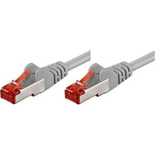 Goobay S/FTP Cat.6 Καλώδιο Δικτύου Ethernet 50m Γκρι 1τμχ