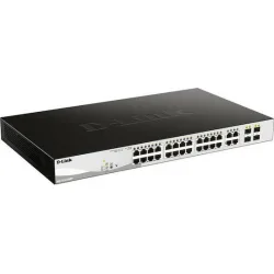 D-Link DGS-1210-28MP Managed L2 PoE+ Switch με 24 Θύρες Gigabit (1Gbps) Ethernet και 4 SFP Θύρες