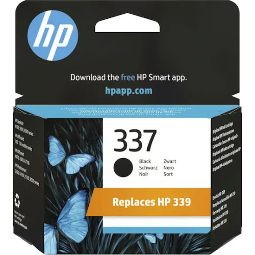 HP 337 Γνήσιο Μελάνι Εκτυπωτή InkJet Μαύρο (C9364EE)