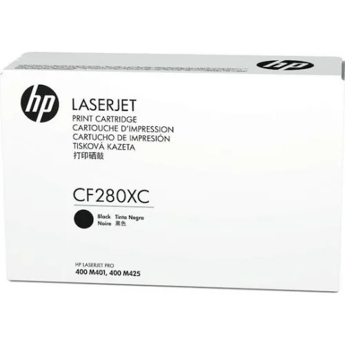HP 80X Γνήσιο Toner Laser Εκτυπωτή Μαύρο High Yield 6900 Σελίδων (CF280X)