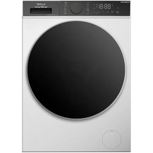Tesla Πλυντήριο Ρούχων 8kg με Τεχνολογία Ατμού 1400 Στροφών Γκρι WF81480TGR