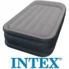 Intex Φουσκωτό Στρώμα Ύπνου Μονό με Ενσωματωμένη Ηλεκτρική Αντλία Deluxe Pillow Rest Raised 191x99x42εκ.