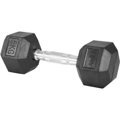 AMILA Βαράκι Εξάγωνο Λαστιχένιο 1 x 22.5kg