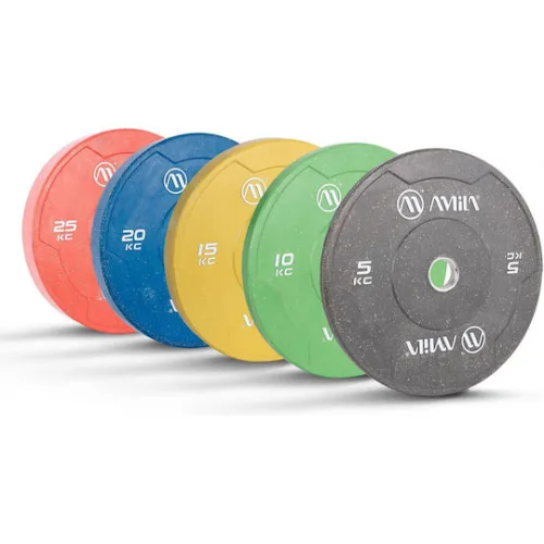 AMILA Δίσκος Ολυμπιακού Τύπου Μεταλλικός 1 x 5kg Φ50mm