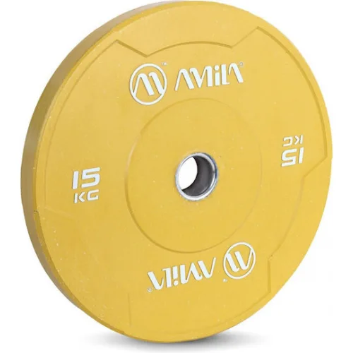 AMILA Δίσκος Ολυμπιακού Τύπου Μεταλλικός 1 x 15kg Φ50mm