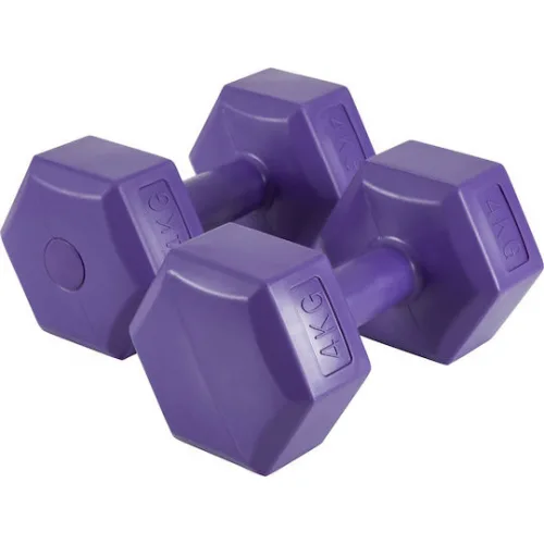 AMILA Σετ Βαράκια Εξάγωνα 2 x 4kg