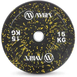 AMILA Splash Δίσκος Ολυμπιακού Τύπου Λαστιχένιος 1 x 15kg Φ50mm
