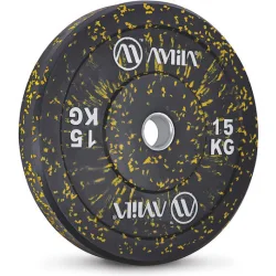 AMILA Splash Δίσκος Ολυμπιακού Τύπου Λαστιχένιος 1 x 15kg Φ50mm