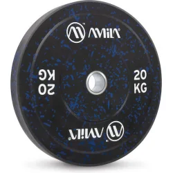 AMILA Splash Δίσκος Ολυμπιακού Τύπου Λαστιχένιος 1 x 20kg Φ50mm