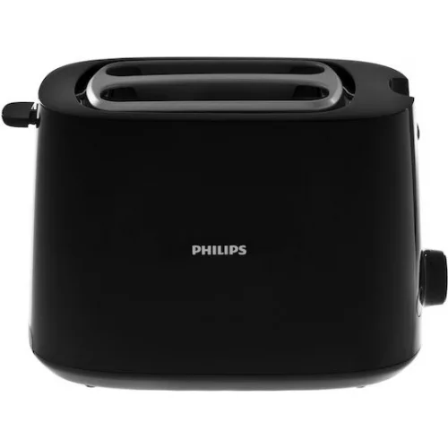 Philips Daily Collection Φρυγανιέρα 2 Θέσεων 900W Μαύρη