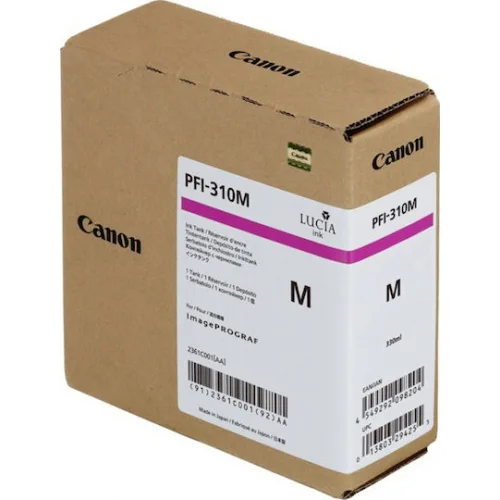 Canon PFI-310 Γνήσιο Μελάνι Εκτυπωτή InkJet Ματζέντα (2361C001)