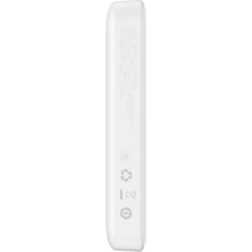 Baseus Magnetic Mini Overseas Edition MagSafe Power Bank 10000mAh 20W με Θύρα USB-C Power Delivery Λευκό
