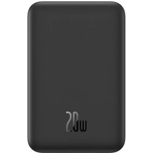 Baseus Mini Power Bank 5000mAh 20W με Θύρα USB-C Μαύρο