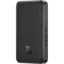 Baseus Mini Power Bank 5000mAh 20W με Θύρα USB-C Μαύρο
