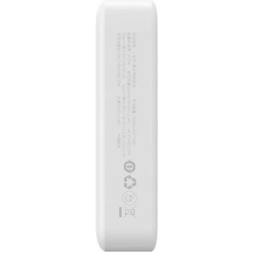 Baseus Mini Power Bank 20000mAh 20W με Θύρα USB-C Power Delivery Λευκό
