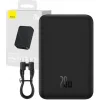 Baseus Mini MagSafe Power Bank 20000mAh 20W με Θύρα USB-C Power Delivery Μαύρο
