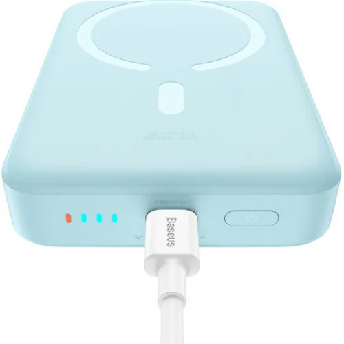 Baseus Magnetic Mini MagSafe Power Bank 10000mAh 30W με Θύρα USB-C Γαλάζιο