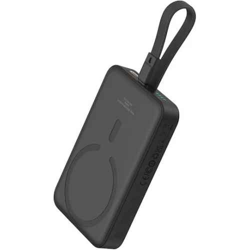 Baseus Powerbank Magnetic Mini 10000mAh USB-C 20W MagSafe Black (P10022109113-00) (BASP10022109113-00)