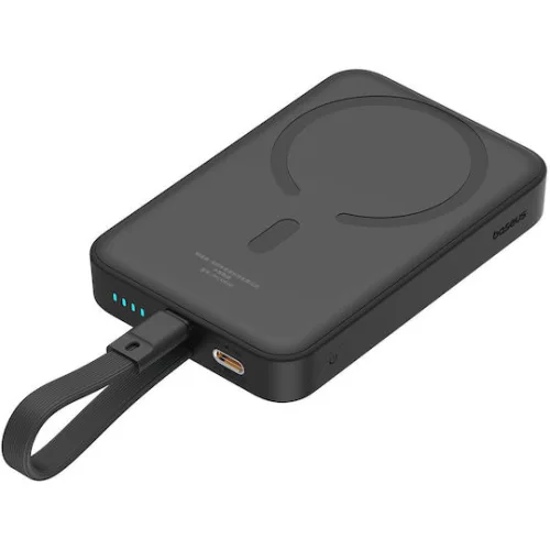 Baseus Powerbank Magnetic Mini 10000mAh USB-C 20W MagSafe Black (P10022109113-00) (BASP10022109113-00)