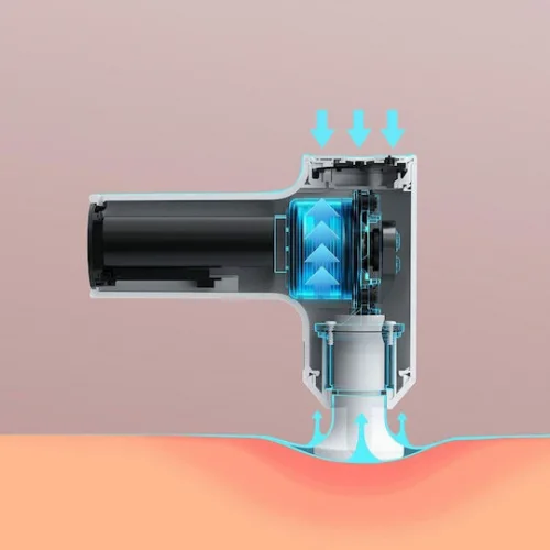 Xiaomi Gun Mini Πιστόλι Μασάζ για τα Πόδια, το Σώμα & τα Χέρια με Δόνηση Μπλε BHR6081EU