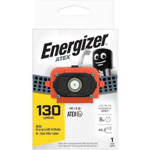 Energizer Φακός LED IP64 με Μέγιστη Φωτεινότητα 130lm