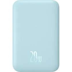 Baseus Magnetic Mini Power Bank 6000mAh 20W με Θύρα USB-C Μπλε