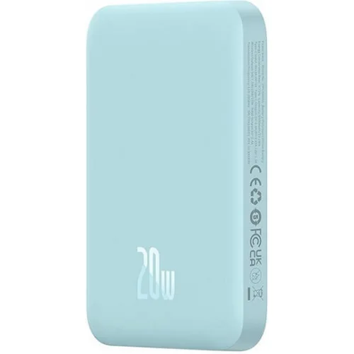 Baseus Magnetic Mini Power Bank 6000mAh 20W με Θύρα USB-C Μπλε