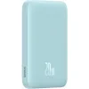 Baseus Magnetic Mini Power Bank 6000mAh 20W με Θύρα USB-C Μπλε