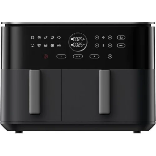Xiaomi Dual Zone Air Fryer με Διπλό Αποσπώμενο Κάδο 10lt Γκρι