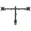 Brateck Βάση Γραφείου για 2 Οθόνες έως 32" με Βραχίονα (LDT66-C024)