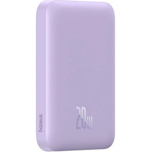 Baseus Mini Air MagSafe Power Bank 6000mAh 20W με Θύρα USB-C Μωβ