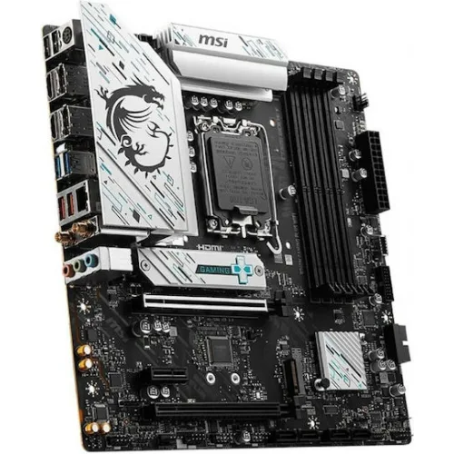 MSI B760M Gaming Plus WIFI Motherboard Micro ATX με Intel 1700 Socket 911-7D99-017 7D99-017R