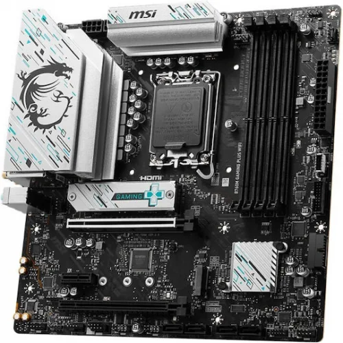 MSI B760M Gaming Plus WIFI Motherboard Micro ATX με Intel 1700 Socket 911-7D99-017 7D99-017R