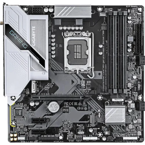 MSI B760M Gaming Plus WIFI Motherboard Micro ATX με Intel 1700 Socket 911-7D99-017 7D99-017R