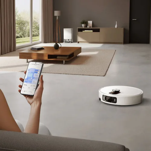 Xiaomi Vacuum 5 Pro Σκούπα Ρομπότ για Σκούπισμα & Σφουγγάρισμα με Χαρτογράφηση και Wi-Fi Λευκή