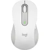 Logitech Signature M650 Ασύρματο Bluetooth Ποντίκι για Αριστερόχειρες Off-White