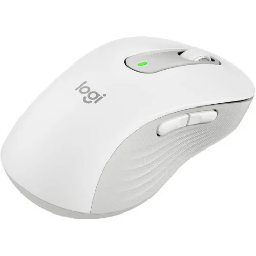 Logitech Signature M650 Ασύρματο Bluetooth Ποντίκι για Αριστερόχειρες Off-White