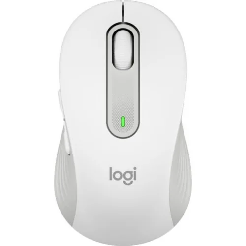 Logitech Signature M650 Ασύρματο Bluetooth Ποντίκι για Αριστερόχειρες Off-White