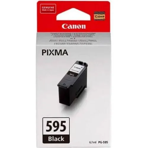 Canon PG-595 BK Γνήσιο Μελάνι Εκτυπωτή InkJet Μαύρο (7171C001)
