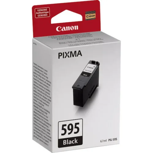 Canon PG-595 BK Γνήσιο Μελάνι Εκτυπωτή InkJet Μαύρο (7171C001)