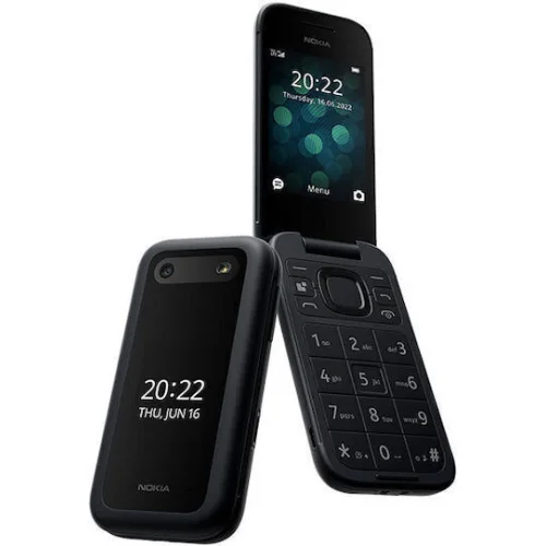 HMD 2660 Flip Dual SIM Κινητό με Μεγάλα Κουμπιά (Ελληνικό) Μωβ