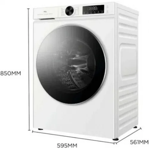 TCL Πλυντήριο Ρούχων 9kg με Τεχνολογία Ατμού 1400 Στροφών FP0944WA0GR