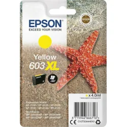 Epson 603XL Γνήσιο Μελάνι Εκτυπωτή InkJet Κίτρινο (C13T03A44010)
