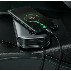 Baseus Super Energy Pro Φορητός Εκκινητής Μπαταρίας Αυτοκινήτου 12000mAh με Power Bank / USB / Φακό 12V 12000mΑh
